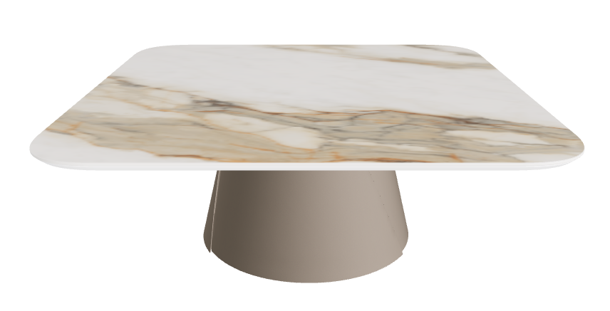 Cattelan Italia ALBERT Keramik S Coffee Table ◻100x100x38h