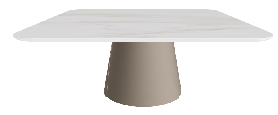 Cattelan Italia ALBERT Keramik S Coffee Table ◻118x118x48h