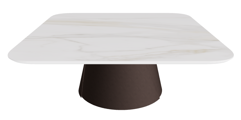 Cattelan Italia ALBERT Keramik S Coffee Table ◻100x100x38h