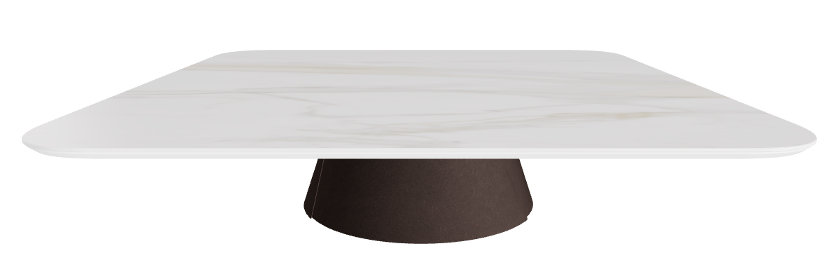 Cattelan Italia ALBERT Keramik S Coffee Table ◻118x118x28h