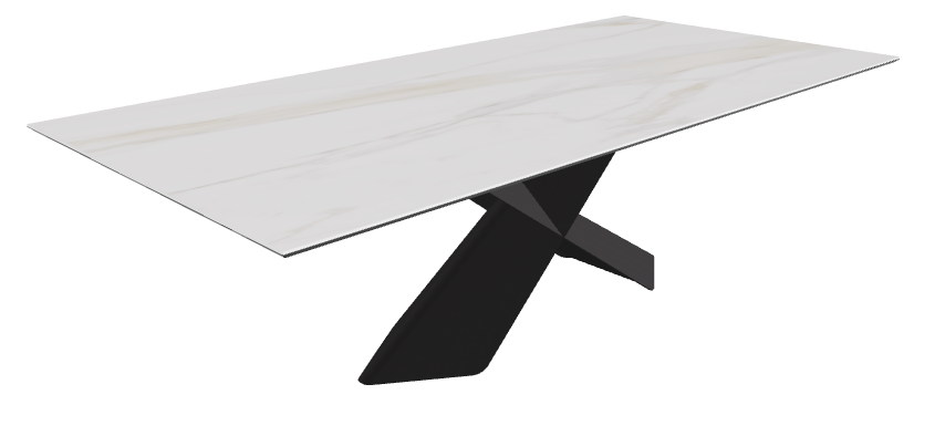 Matt Golden Calacatta Black Embossed