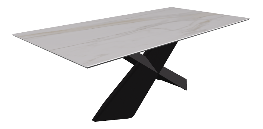 Matt Golden Calacatta Black Embossed