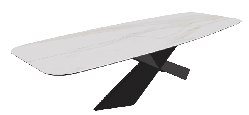 Matt Golden Calacatta Black Embossed