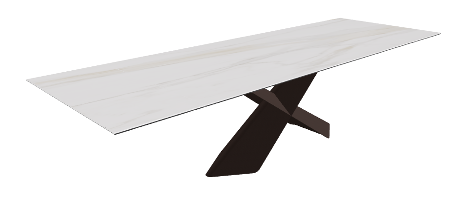 Cattelan Italia Tyron Keramik Drive Rectangular Extendible Dining Table – 200→294x106x74h
