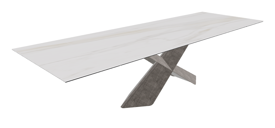 Cattelan Italia Tyron Keramik Drive Rectangular Extendible Dining Table – 200→294x106x74h