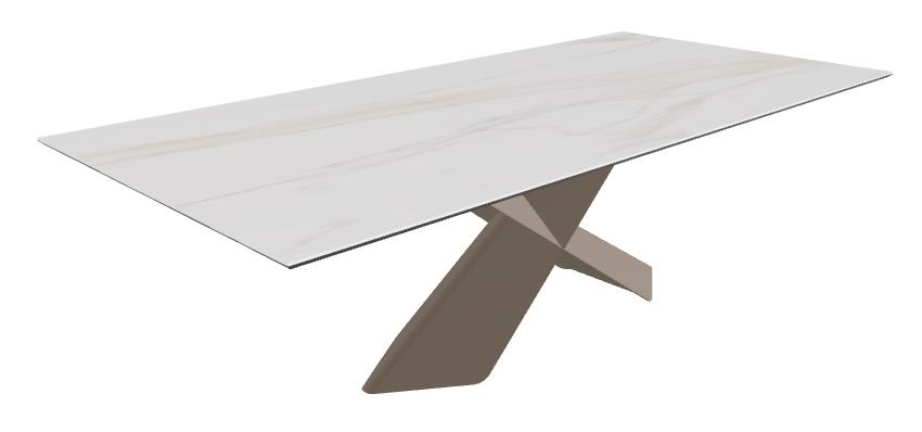 Matt Golden Calacatta Titanium Embossed