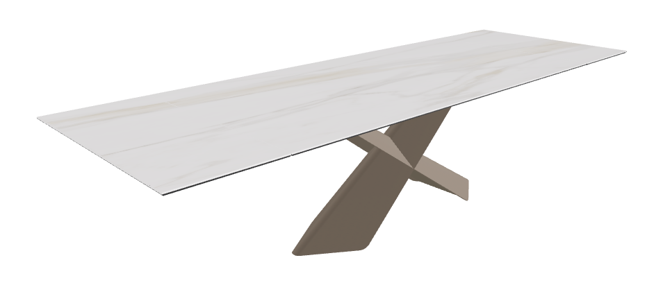 Cattelan Italia Tyron Keramik Drive Rectangular Extendible Dining Table – 200→294x106x74h