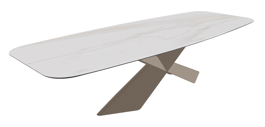 Matt Golden Calacatta Titanium Embossed