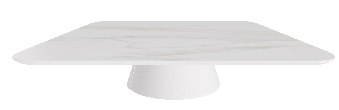 Cattelan Italia ALBERT Keramik S Coffee Table ◻118x118x28h