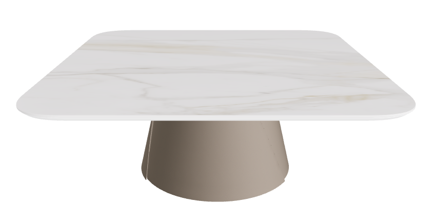Cattelan Italia ALBERT Keramik S Coffee Table ◻100x100x38h