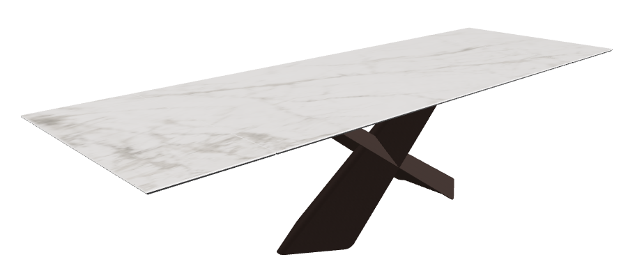Cattelan Italia Tyron Keramik Drive Rectangular Extendible Dining Table – 200→294x106x74h