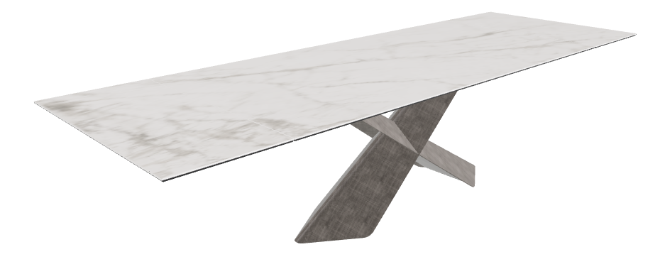 Cattelan Italia Tyron Keramik Drive Rectangular Extendible Dining Table – 200→294x106x74h