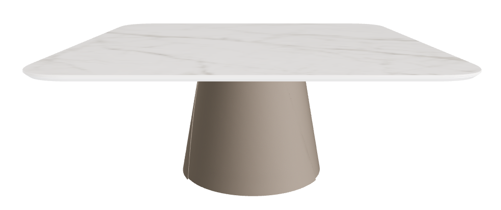 Cattelan Italia ALBERT Keramik S Coffee Table ◻118x118x48h