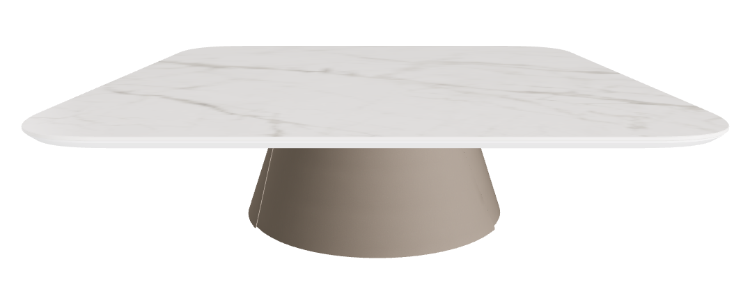 Cattelan Italia ALBERT Keramik S Coffee Table ◻100x100x28h