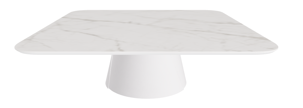 Cattelan Italia ALBERT Keramik S Coffee Table ◻118x118x38h
