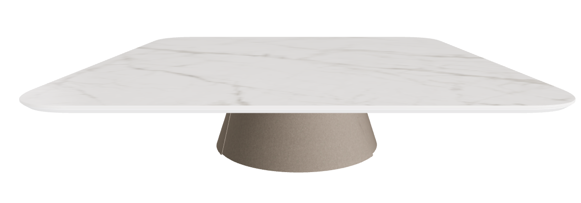 Cattelan Italia ALBERT Keramik S Coffee Table ◻118x118x28h