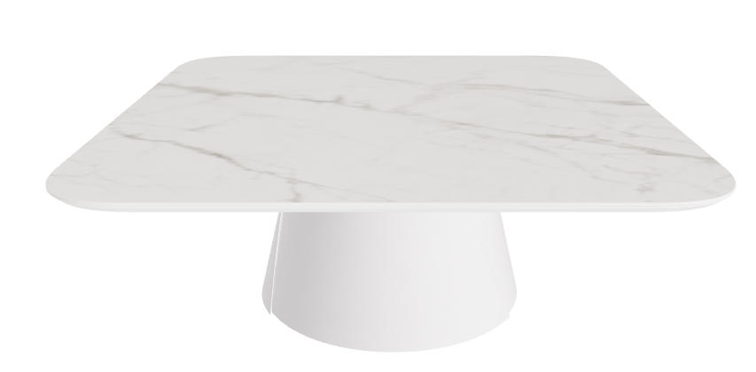 Cattelan Italia ALBERT Keramik S Coffee Table ◻100x100x38h