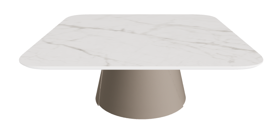 Cattelan Italia ALBERT Keramik S Coffee Table ◻100x100x38h