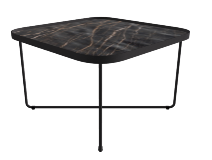 Cattelan Italia Benny Keramik Coffee Table ◻60x60x38h