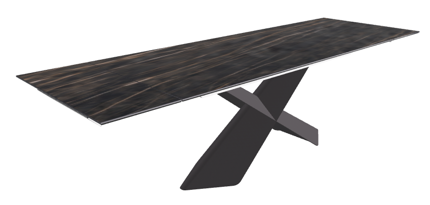 Cattelan Italia Tyron Keramik Drive Rectangular Extendible Dining Table – 182→258x90x74h