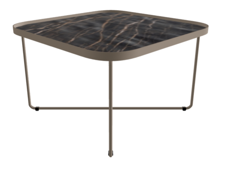 Cattelan Italia Benny Keramik Coffee Table ◻60x60x38h