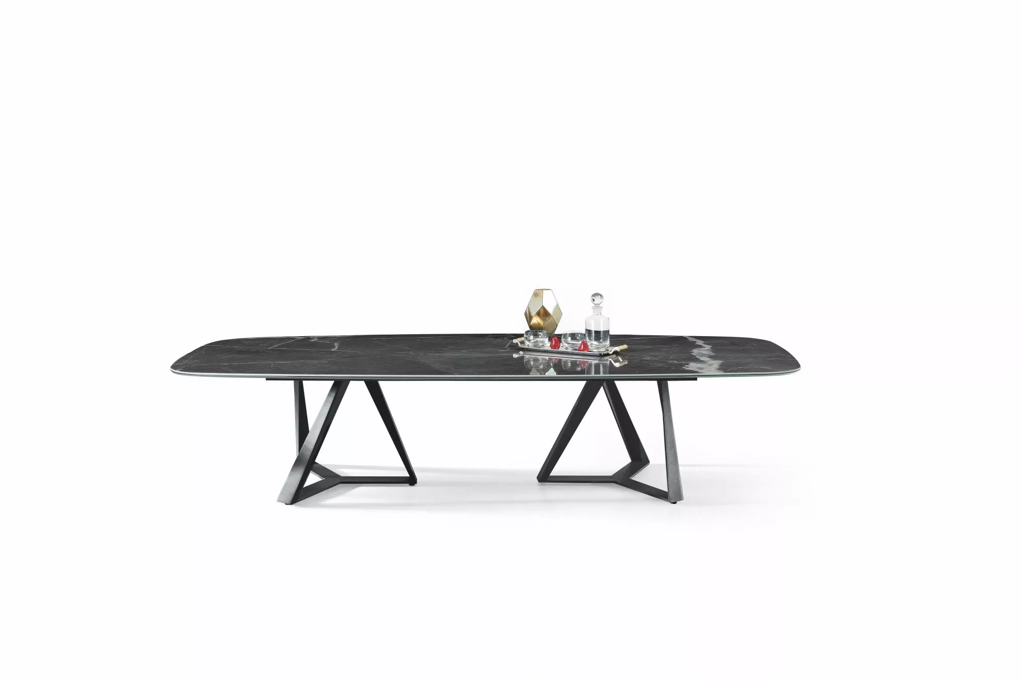 Bontempi Casa Millennium XXL Rectangular Fix Dining Table | 54.77,20.98,20.99