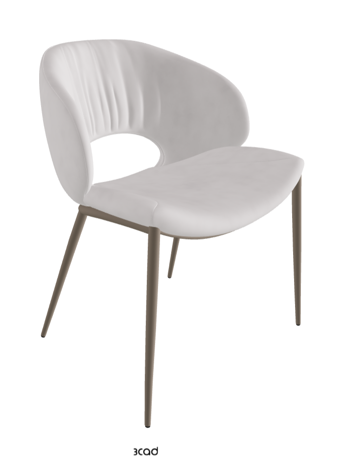 Cattelan Italia Miranda ML Dining Chair – Synthetic Leather & Micro Nubuk