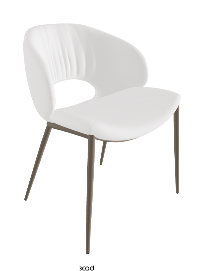 Cattelan Italia Miranda ML Dining Chair – Synthetic Leather & Micro Nubuk