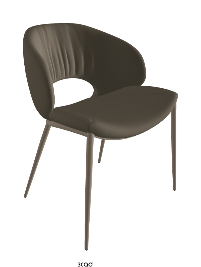 Cattelan Italia Miranda ML Dining Chair – Synthetic Leather & Micro Nubuk