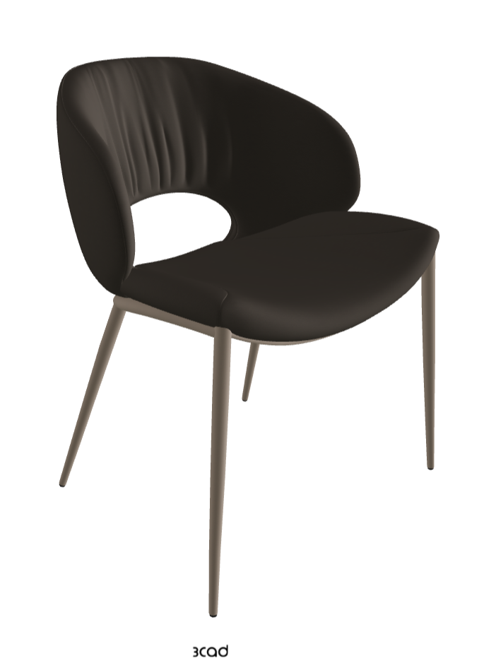 Cattelan Italia Miranda ML Dining Chair – Synthetic Leather & Micro Nubuk