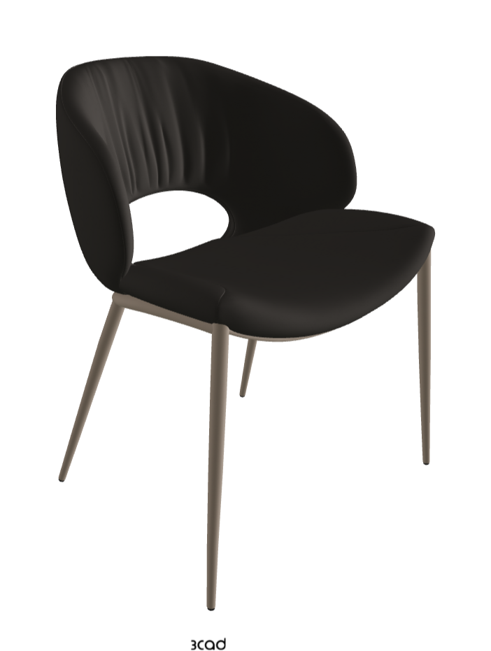 Cattelan Italia Miranda ML Dining Chair – Synthetic Leather & Micro Nubuk