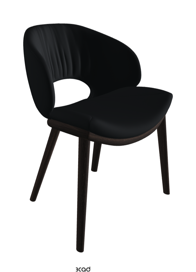 Miranda Wood Dining Chair_Burned Oak Stained Ashwood_Soft Leather_Atlantico