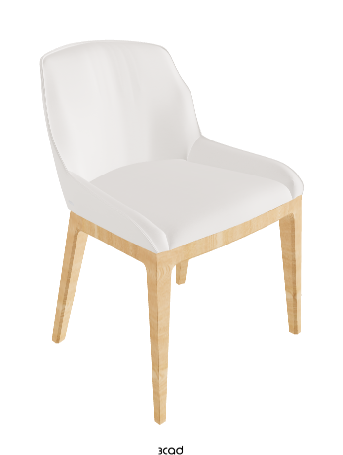 Musa Dining Chair_Natural Ashwood_Soft Leather_Oyster