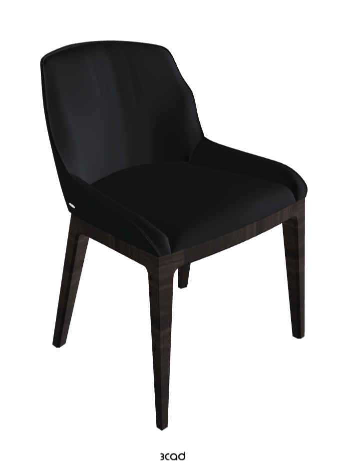 Musa Dining Chair_Burned Oak Stained Ashwood_Soft Leather_Atlantico