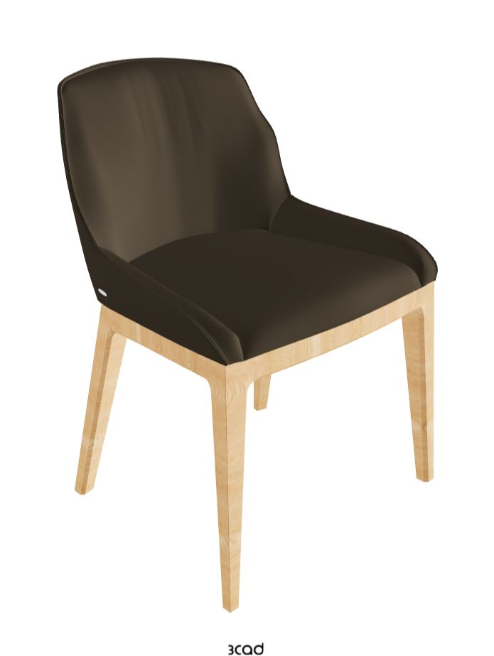 Musa Dining Chair_Natural Ashwood_Soft Leather_Bruno
