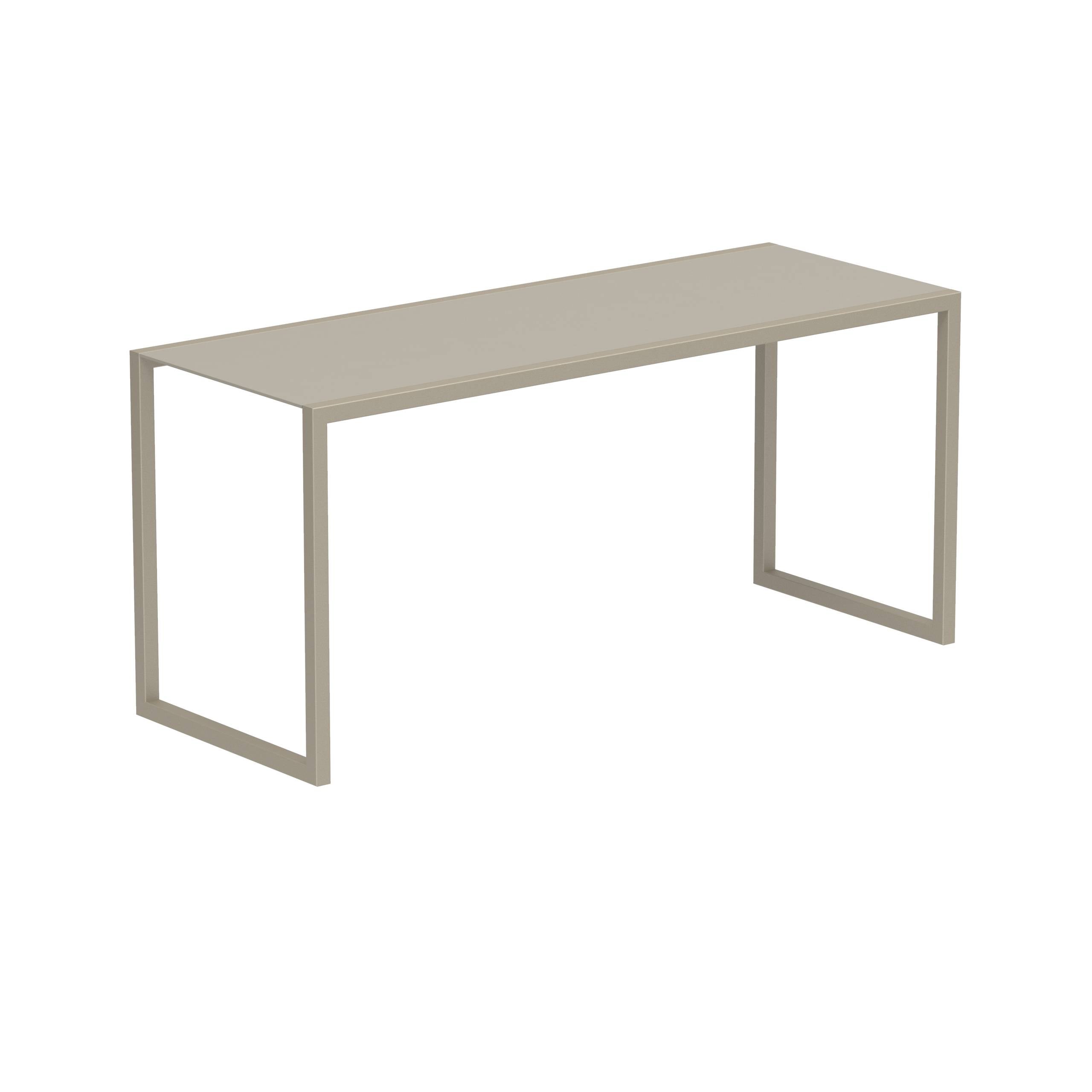 Ninix Bartable Sand With Ceramic Table Top Pearl Grey