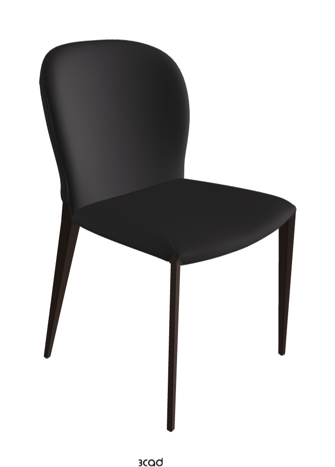 Nancy ML Dining Chair_Bronze Embossed_Glove Soft Leather_Hornet