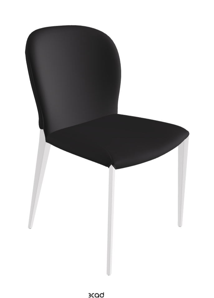 Nancy ML Dining Chair_Pearl Embossed_Glove Soft Leather_Hornet