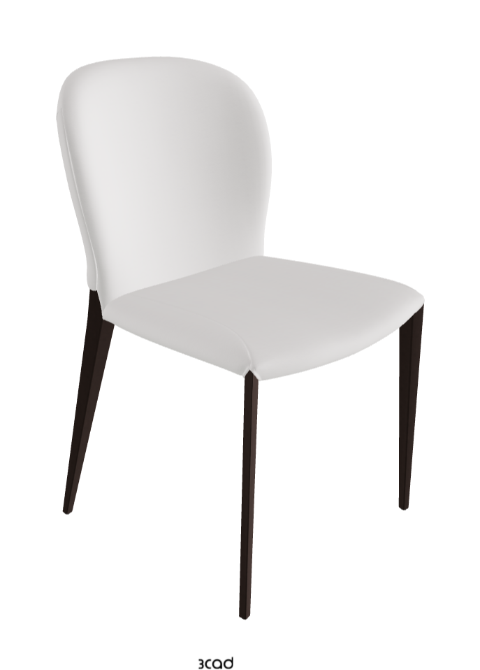 Nancy ML Dining Chair_Bronze Embossed_Soft Leather_Canova