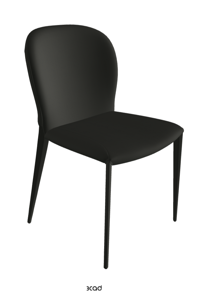 Nancy Dining Chair_Soft Leather_Smoke