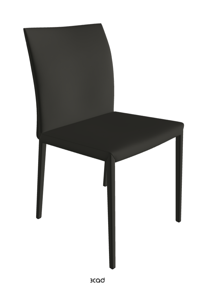 Norma Standard Back Dining Chair_Synthetic Leather_London