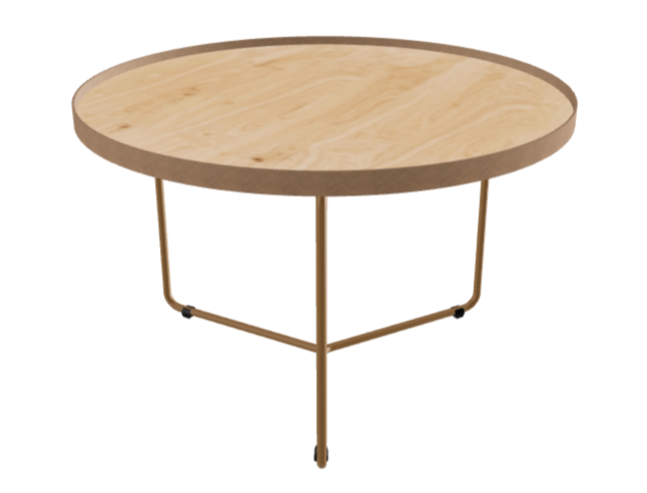 Cattelan Italia Billy Wood Coffee Table