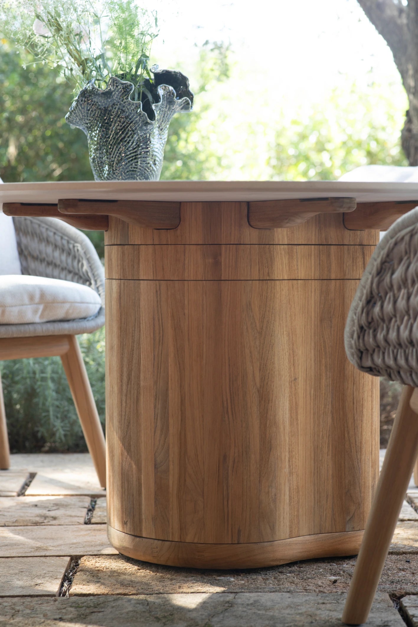 Manutti Ogado Low Dining Table Round Ø125 cm
