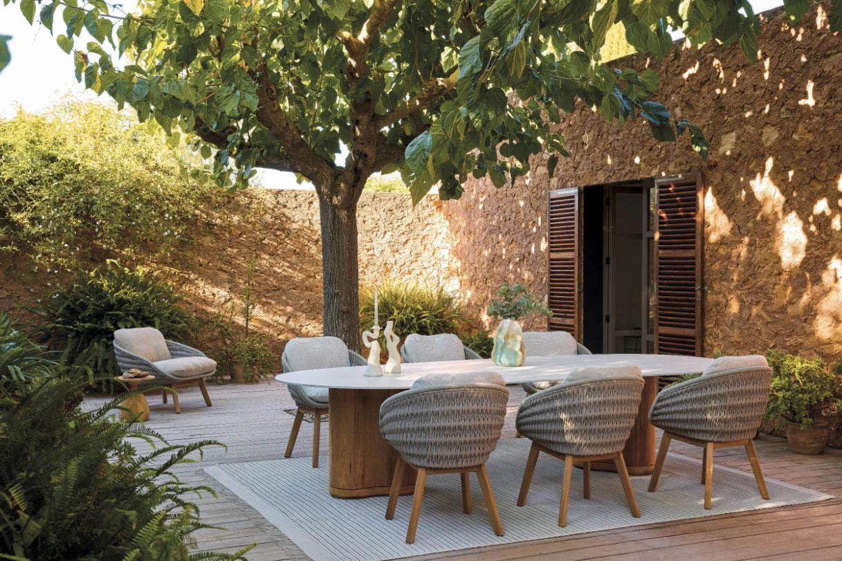 Manutti Ogado Organic Dining Table 310 × 135 cm