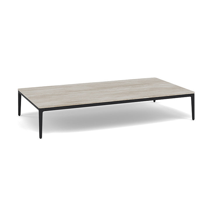 Manutti Zendo Sense Rectangular Coffee Table with 150 cm Width, 80 cm Depth & 25 cm Height