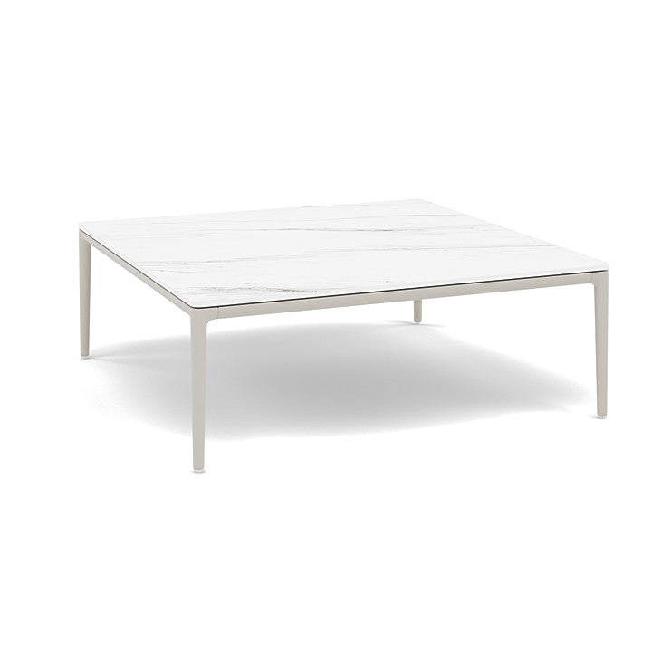 Manutti Zendo Sense Square Coffee Table with 96 cm Width & Depth and 35 cm Height