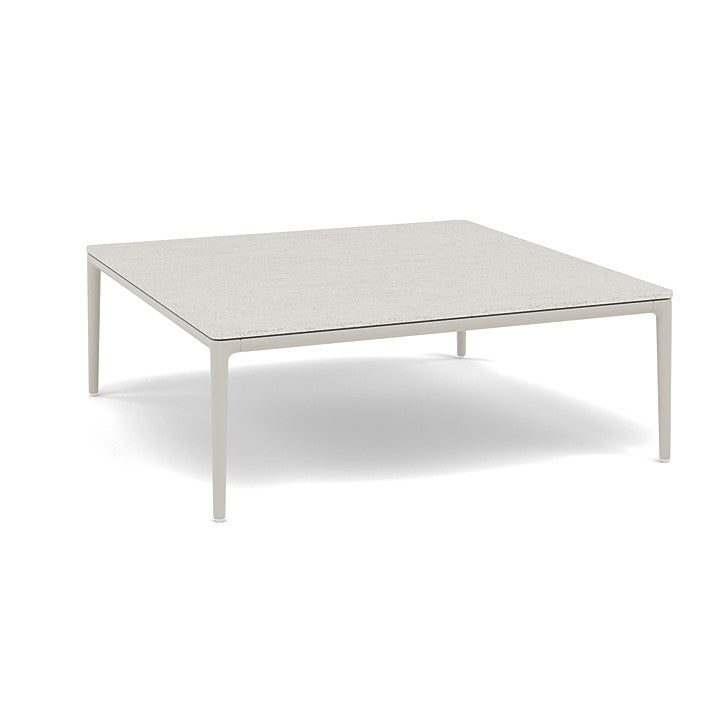 Manutti Zendo Sense Square Coffee Table with 96 cm Width & Depth and 35 cm Height