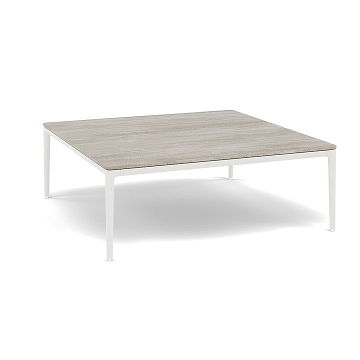 Manutti Zendo Sense Square Coffee Table with 96 cm Width & Depth and 35 cm Height