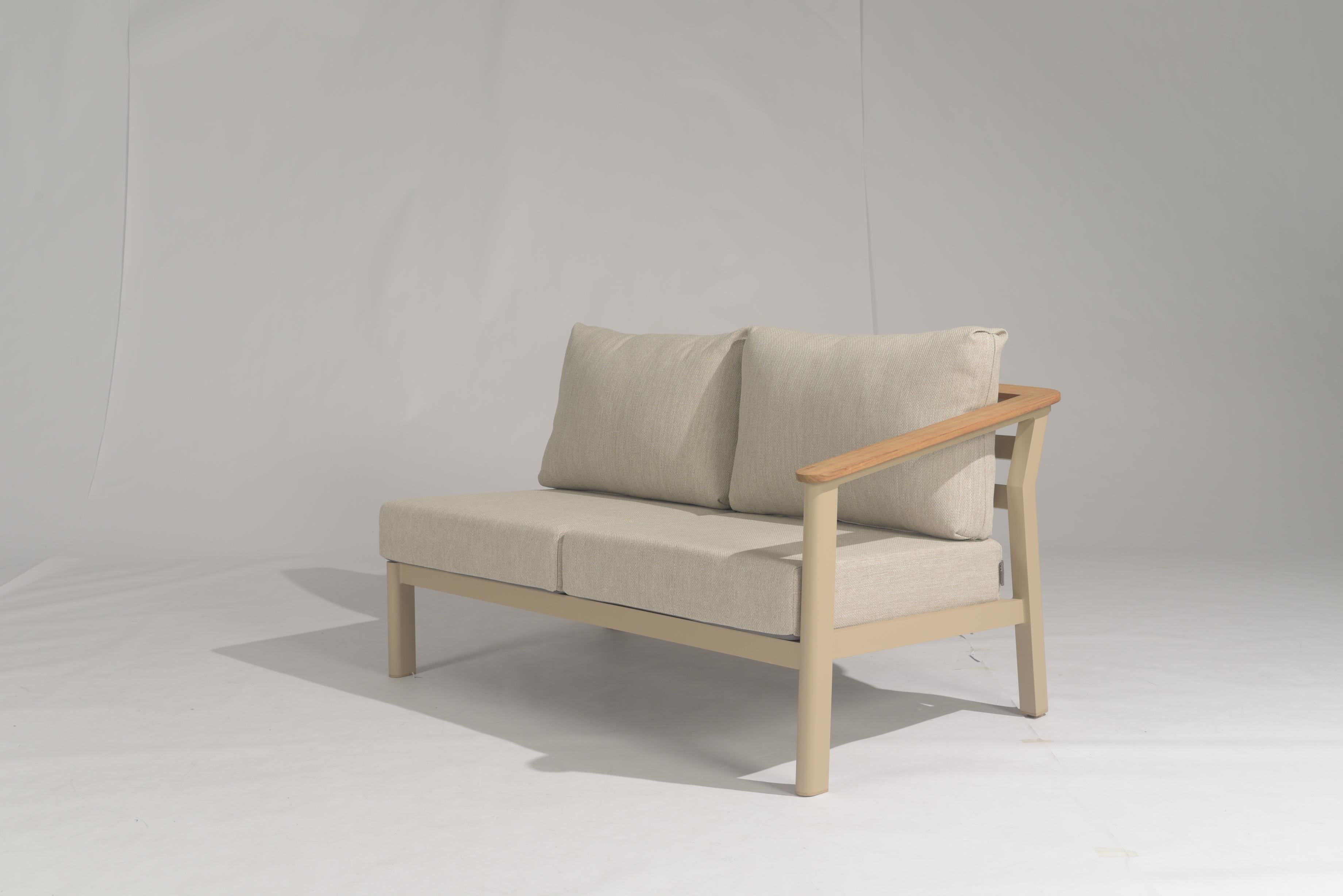 4 Seasons Outdoor Olivia 5 Seat Corner Group with Demi Coffee & Side Tables