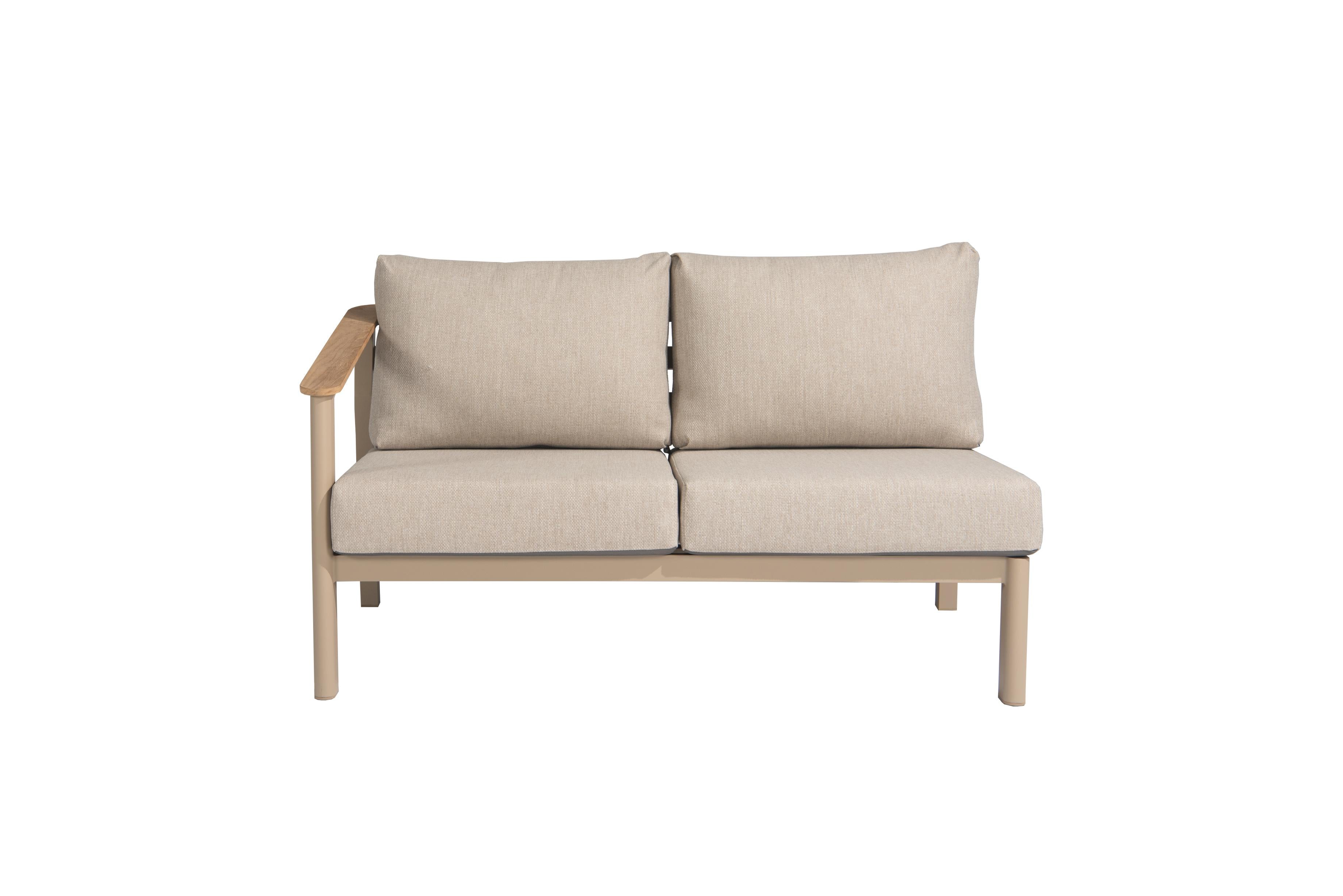 4 Seasons Outdoor Olivia 5 Seat Corner Group with Demi Coffee & Side Tables